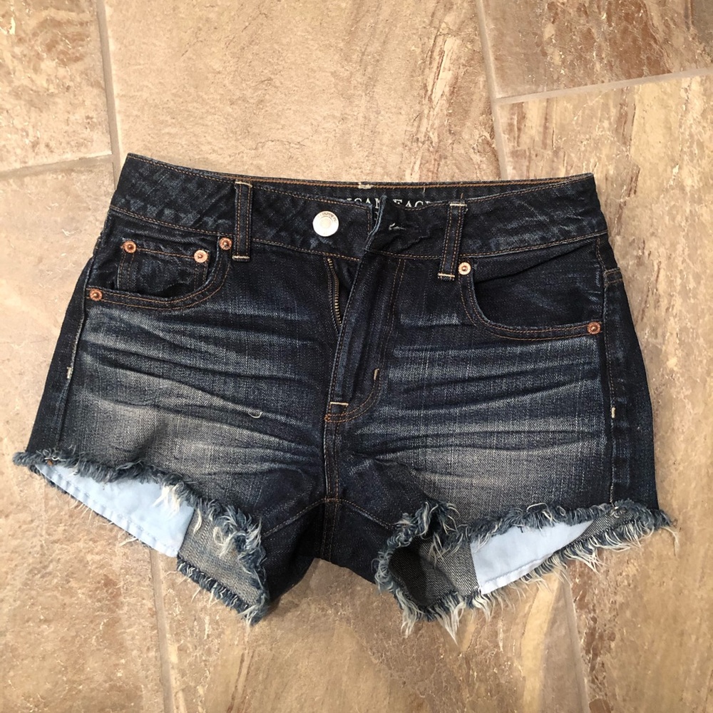 American Eagle High Rise Festival Shorts